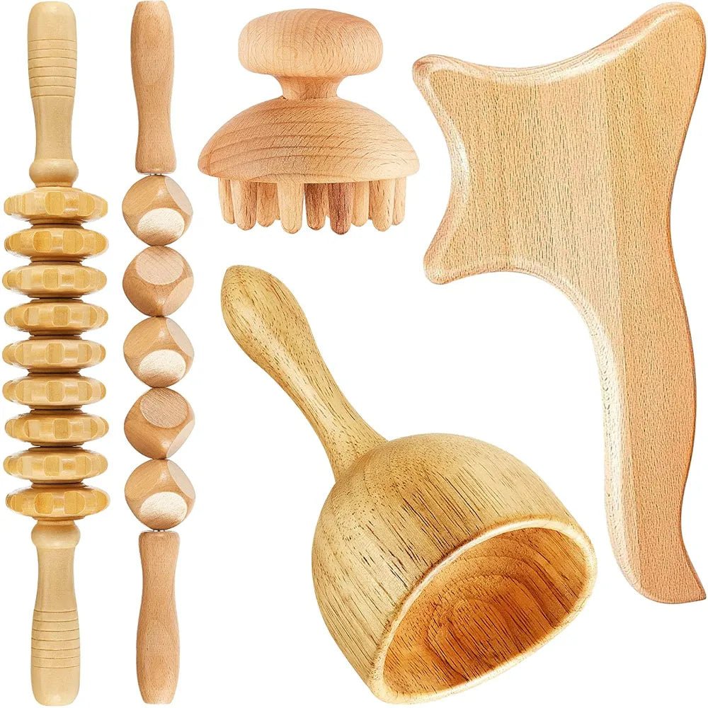 Wood Therapy Lymphatic Drainage Massager